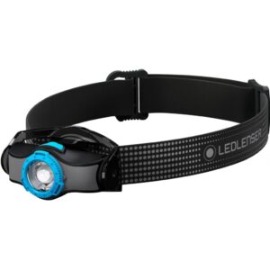 LANTERNA DE CAP LED LENSER MH3 BLACK/BLUE