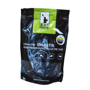 PELETE 2.20 BAITS SUPREME BLACK HALIBUT 2MM 800g