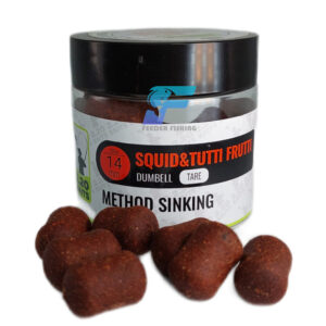 DUMBELL TARE 2.20 BAITS SUPREME METHOD SINKING SQUID TUTTI FRUTTI 14mm