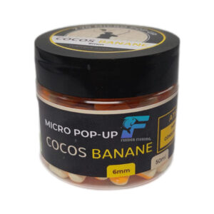 POP-UPS 2.20 BAITS MICRO COCOS & BANANE 6mm
