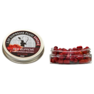 WAFTER 2.20 BAITS FLUO SMOKE RED SUPREME CAPSUNA & N-BUTYRIC 10MM