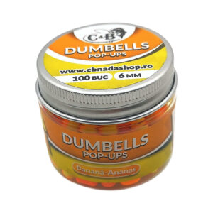 POP-UPS C&B DUMBELLS BANANA & ANANAS 6MM