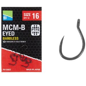 CARLIGE BARBLESS CU OCHET PRESTON MCM-B 10BUC