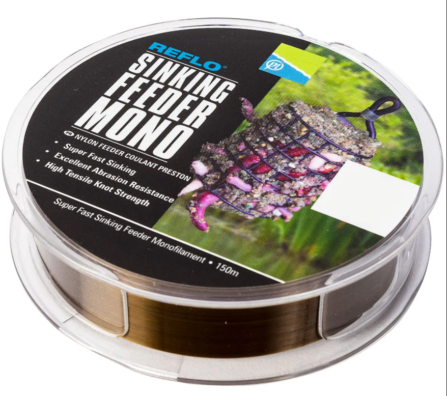 FIR MONOFILAMENT PRESTON REFLO SINKING FEEDER - 150M - imagine 3