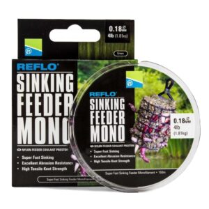 FIR MONOFILAMENT PRESTON REFLO SINKING FEEDER - 150M