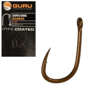 CARLIGE GURU SUPER MWG EYED BARBED 10BUC