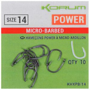 CARLIGE KORUM XPERT POWER HOOK MICRO BARBED 10BUC