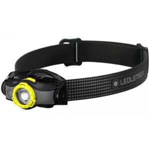LANTERNA DE CAP LED LENSER MH5 BLACK/YELLOW