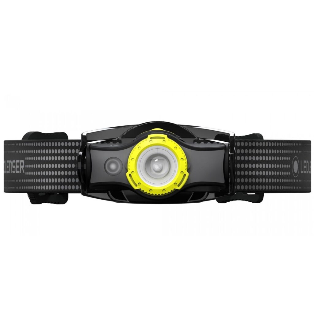 LANTERNA DE CAP LED LENSER MH5 BLACK/YELLOW - imagine 3