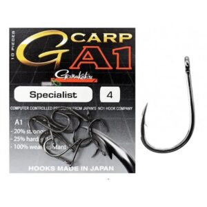 CARLIGE GAMAKATSU A1 G-CARP SPECIALIST BLACK 10BUC