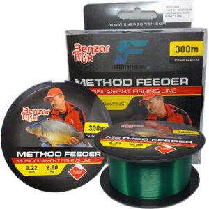 FIR MONOFILAMENT BENZAR MIX METHOD FEEDER DARK GREEN 300M