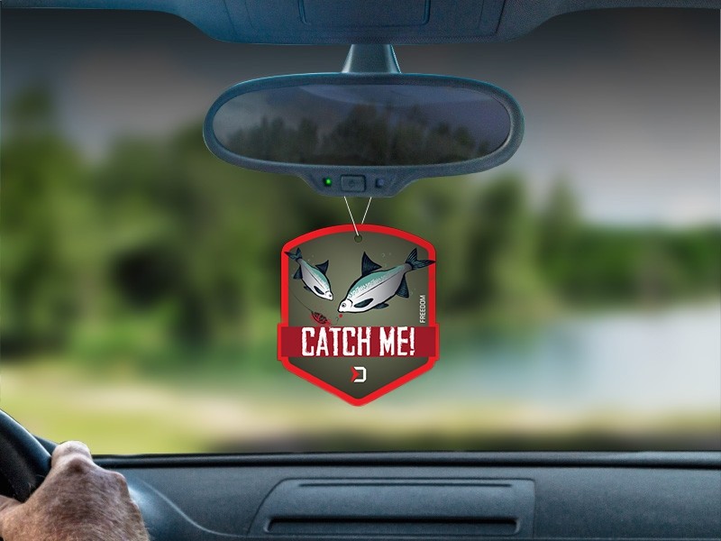 ODORIZANT AUTO DELPHIN CATCH ME! FEEDER FREEDOM 8X9CM - imagine 2