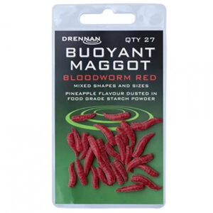 VIERMI FLOTANTI DRENNAN BUOYANT MAGGOT BLOODWORM RED 27BUC