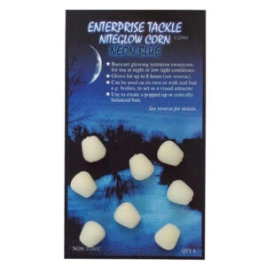 PORUMB FLOTANT ENTERPRISE TACKLE NITEGLOW CORN NEON BLUE 8BUC
