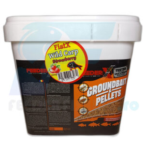NADA FEEDERX WILD CARP STRAWBERRY 3KG