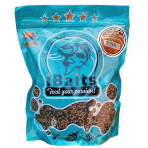 PELETE IBAITS DUO PELLETS 2&3MM - FISH & CARP 800g