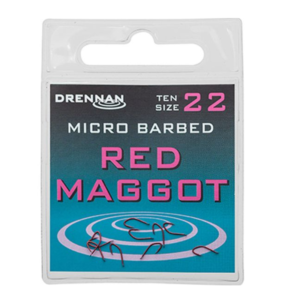 CARLIGE DRENNAN RED MAGGOT 10BUC