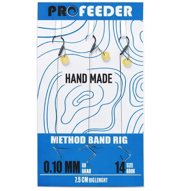 CARLIGE LEGATE PROFEEDER METHOD BAIT BAND RIG 3BUC/PLIC
