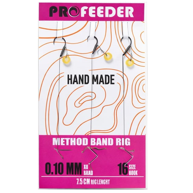 CARLIGE LEGATE PROFEEDER METHOD BAIT BAND RIG 3BUC/PLIC - imagine 5