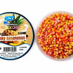 WAFTERS TRICOLORE FEEDERFISHING STINKY BANANANAS 3.5 MM