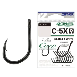 CARLIGE OWNER C-5X CARP ISEAMA WITH EYE