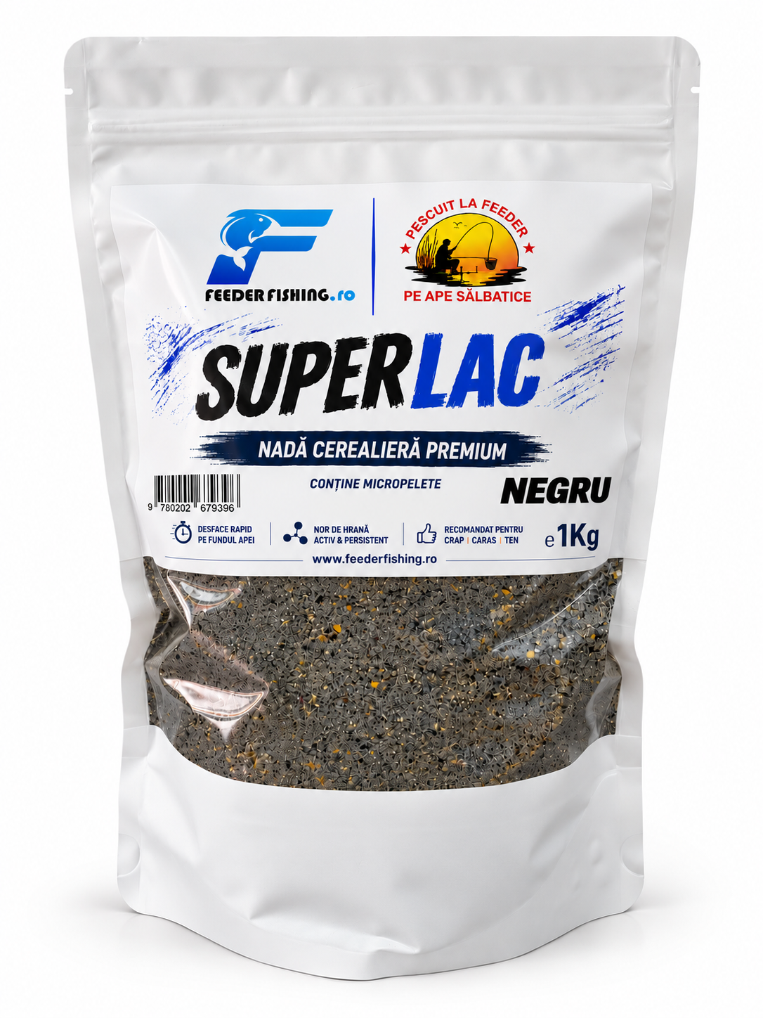 NADA FEEDERFISHING SUPERLAC NEGRU 1KG